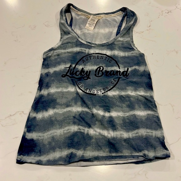 Lucky Brand Tye Dye Tank Top - Picture 1 of 4